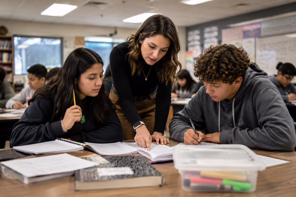 teacher-helping-students